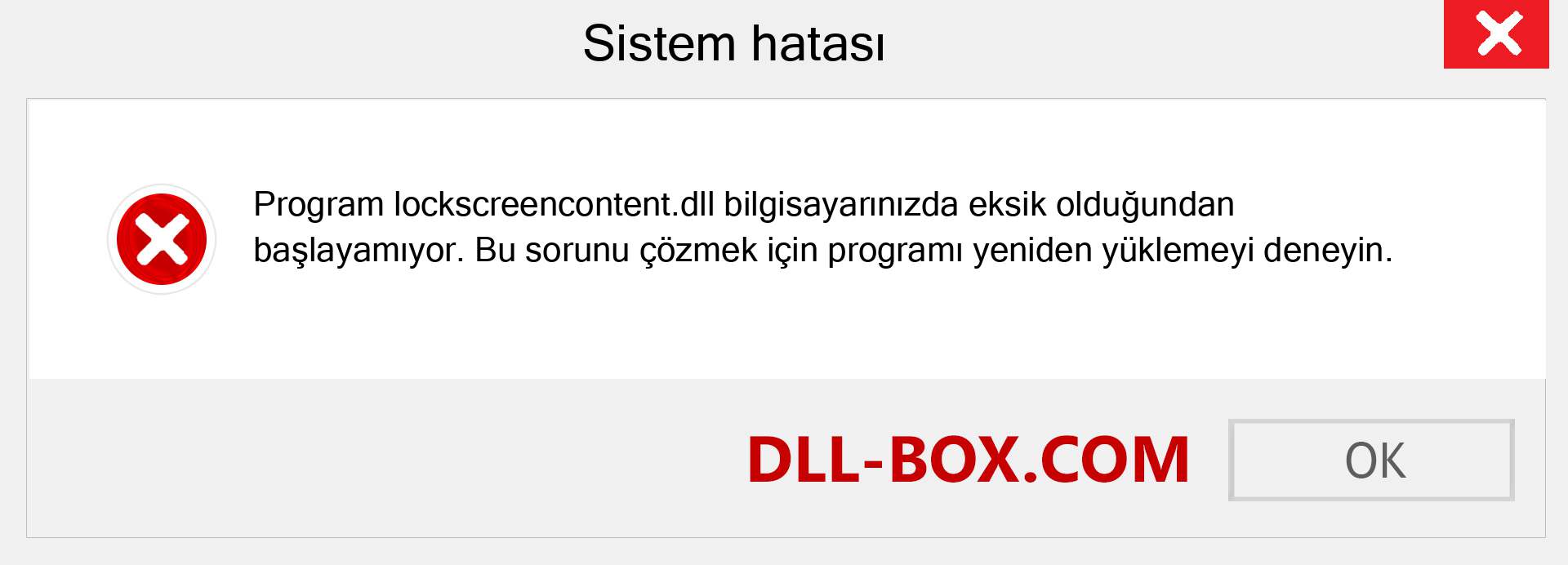 lockscreencontent.dll dosyası eksik mi? Windows 7, 8, 10 için İndirin - Windows'ta lockscreencontent dll Eksik Hatasını Düzeltin, fotoğraflar, resimler